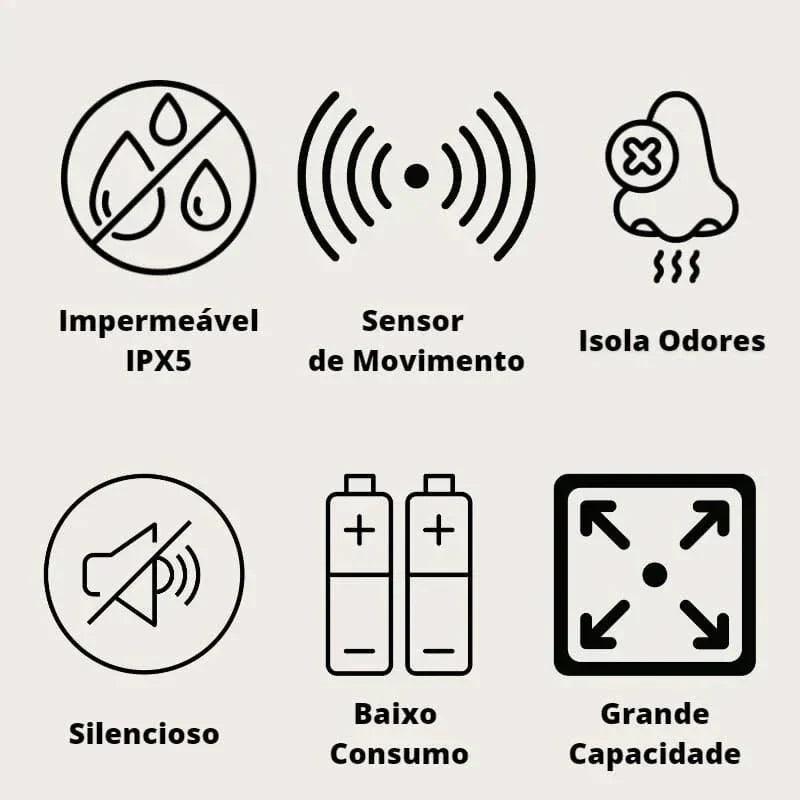 Cozi SmartBin© - Lixeira Automática 12L